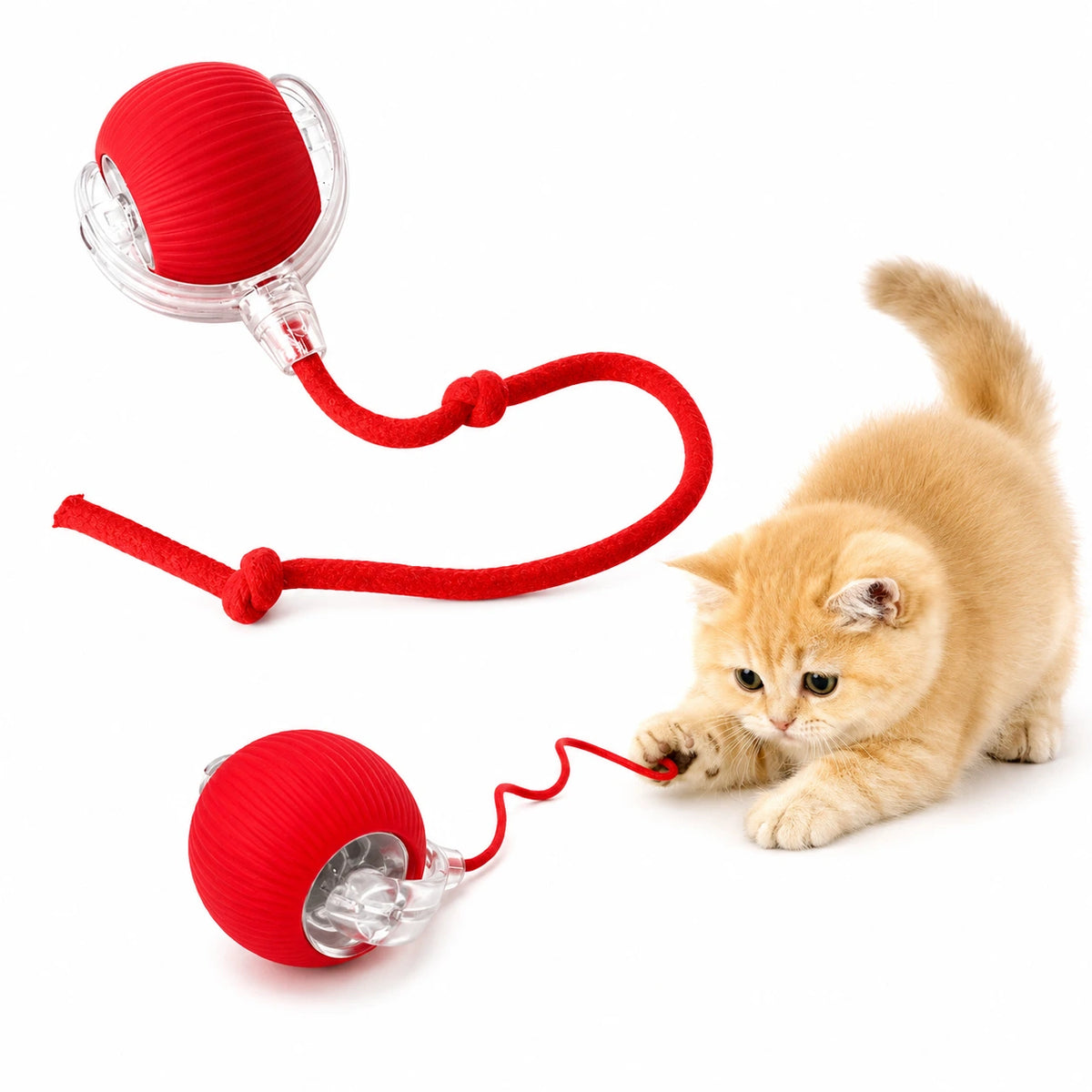 Pelota Interactiva para Gatos | Movimiento Autonomo Recargable